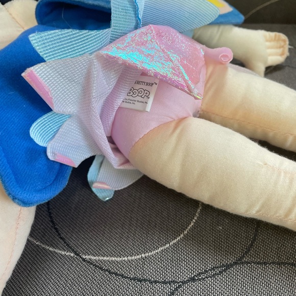 Pink and Blue Dress Betty Boop Fairy Plush 2005 - Picture 7 of 14